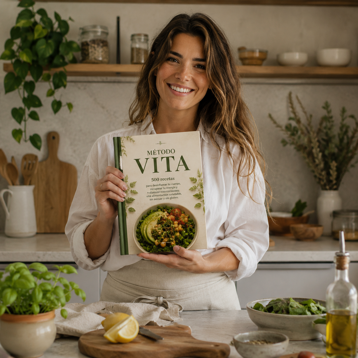 Método VITA libro en la cocina